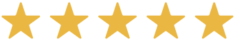 5 out of 5 stars on Google reviews